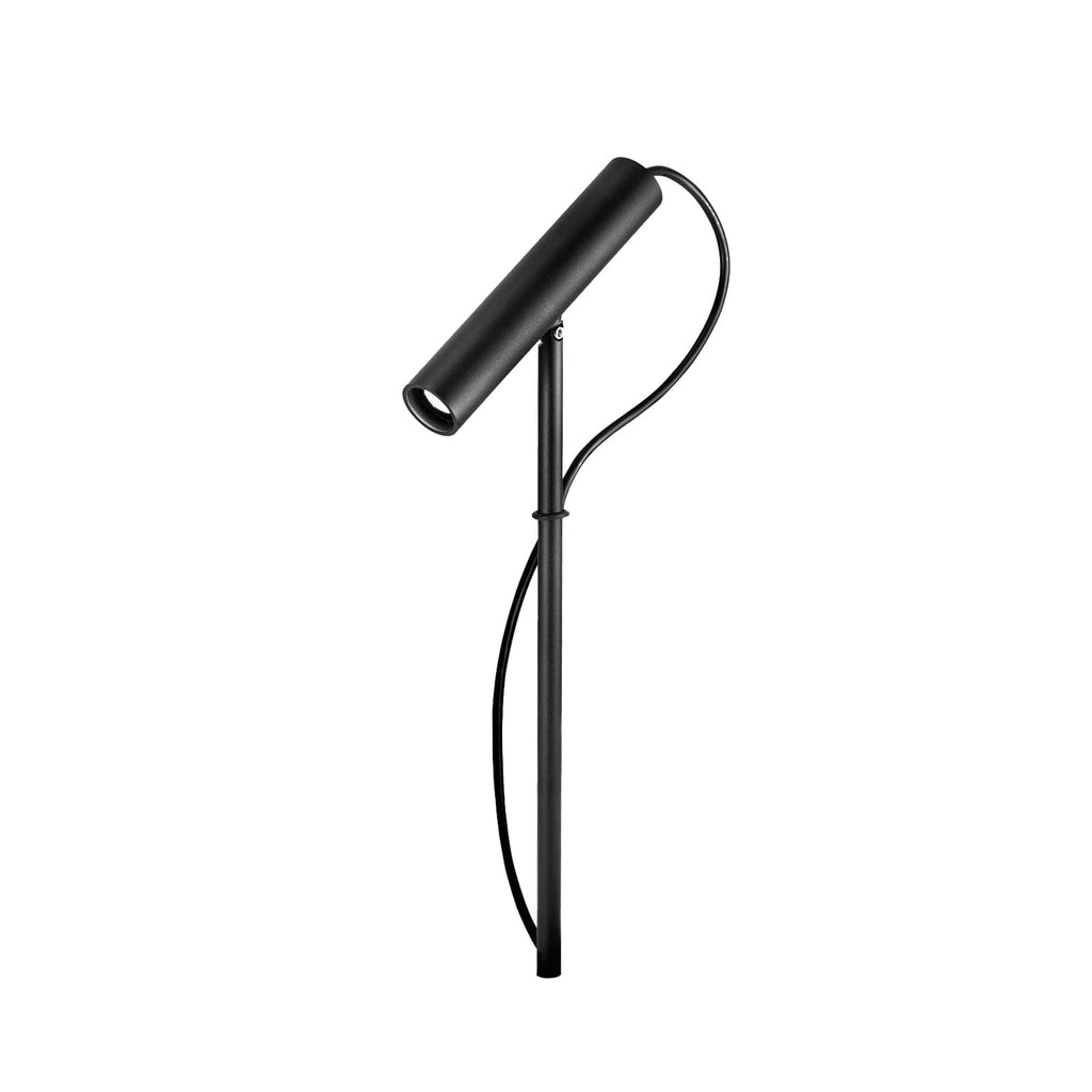 LED hagespyd-spot Stick aluminium svart 70 cm forfra
