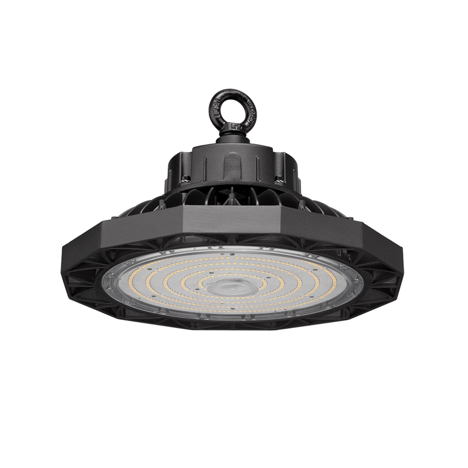 Detaljbilde av LED hallspot Sol highbay 160W 25600lm DALI dimbar IP65