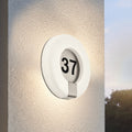 LED husnummerbelysning Marchesa-C Bluetooth forfra