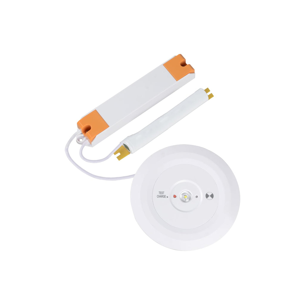 LED innbyggings-nødlys Schleswig med batteri forfra