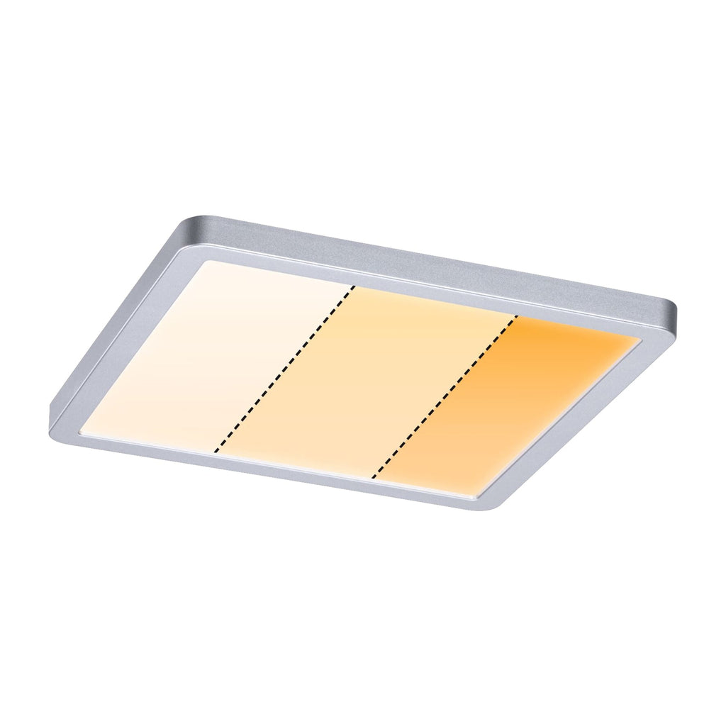LED innbyggingspanel Areo firkantet dim-to-warm 17,5 cm IP44 Paulmann nærbilde