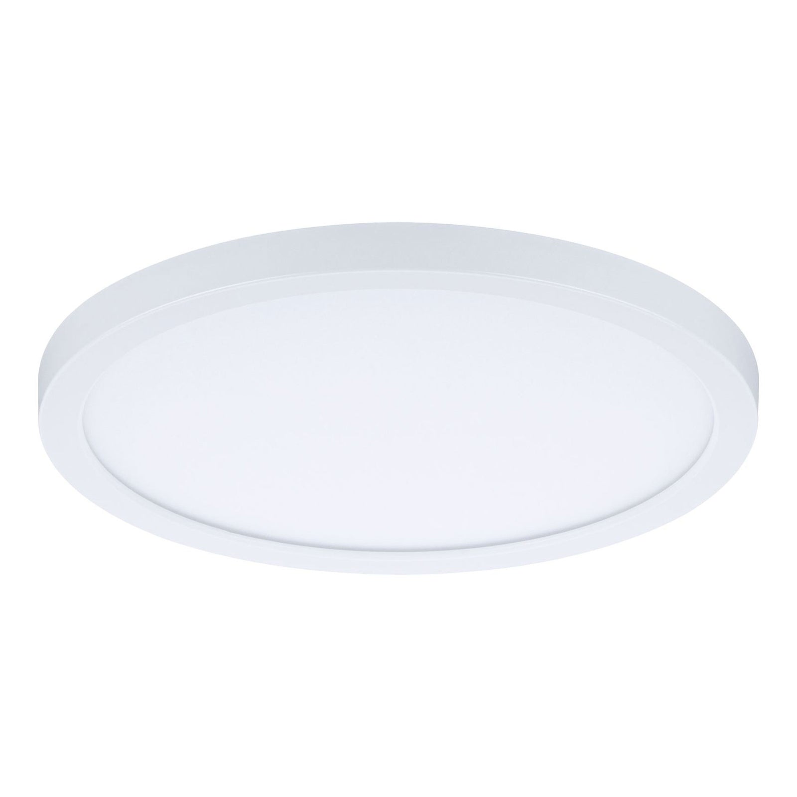 LED innbyggingspanel Areo rund Ø17,5 cm 4000K IP44 hvit bakside