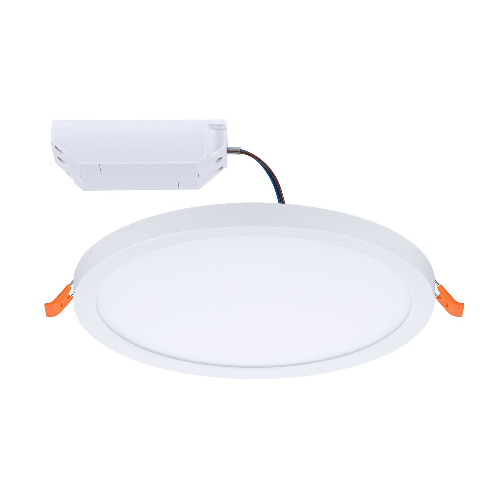 LED innbyggingspanel Areo rund sideprofil