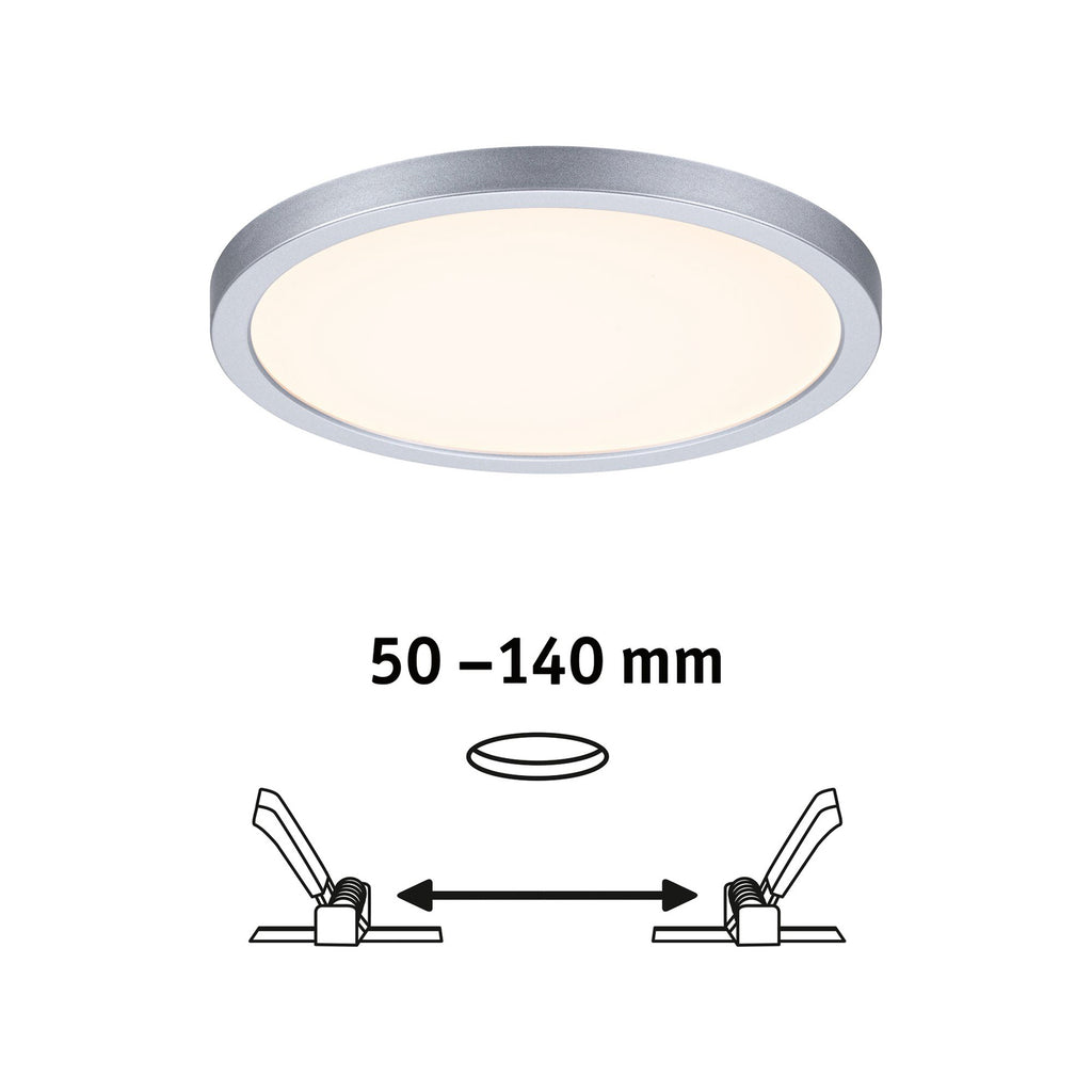 LED innbyggingspanel Areo rund dimbar CCT Zigbee IP44 oversikt