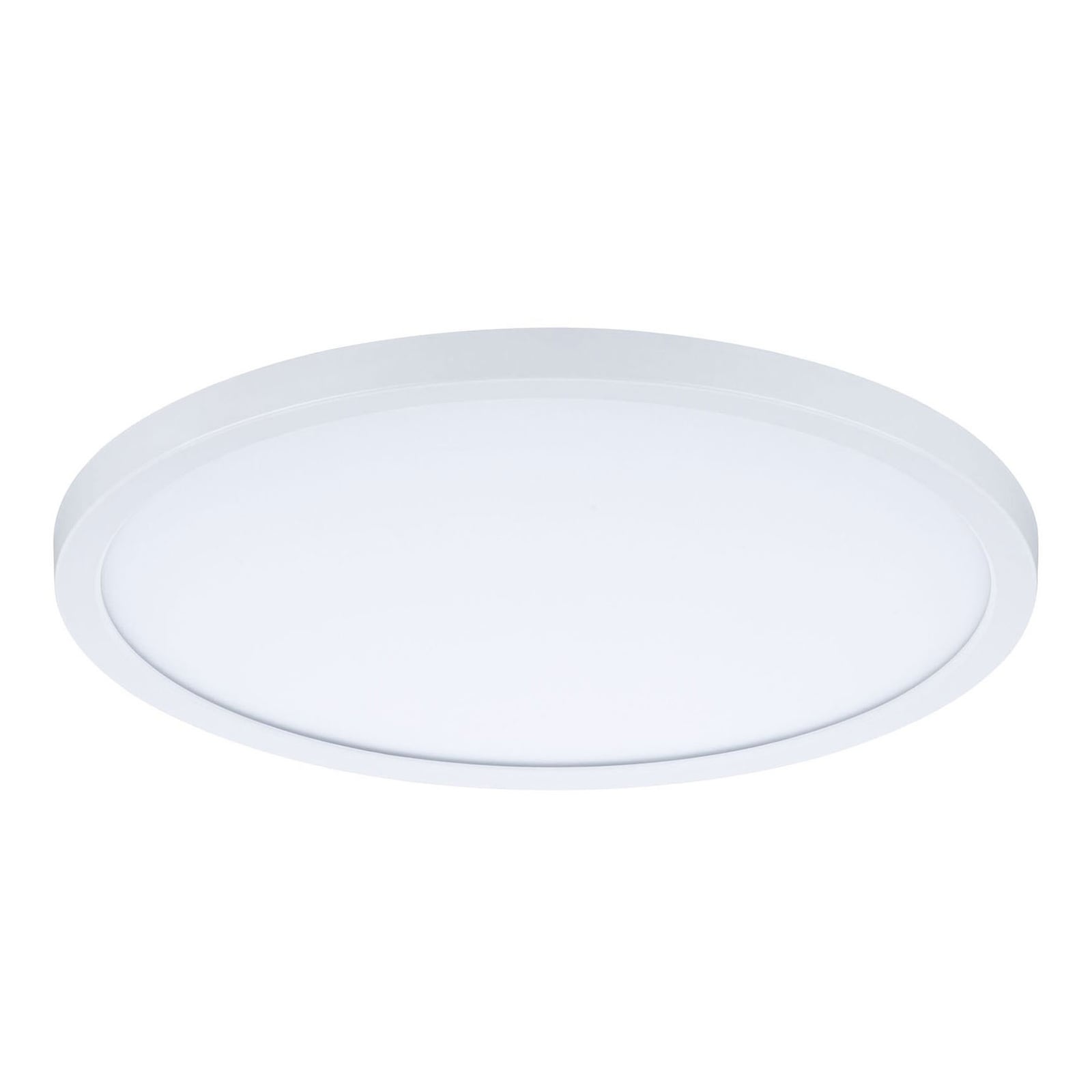 LED innbyggingspanel Areo rund dimbar hvit Ø23 cm bakside