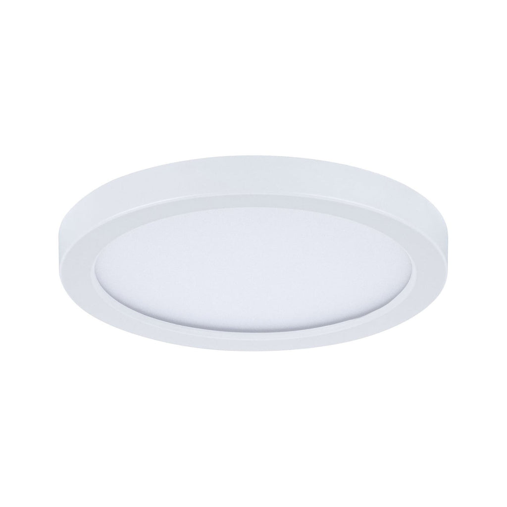 LED innbyggingspanel Areo rund hvit Ø11,8 cm bakside