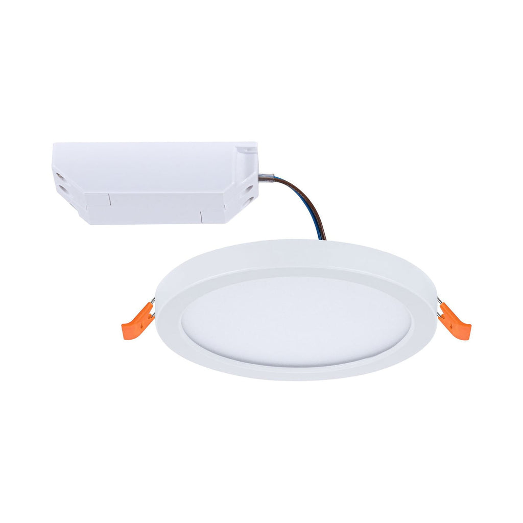 LED innbyggingspanel Areo rund hvit Ø11,8 cm nærbilde