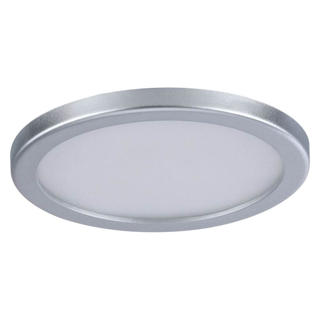 LED innbyggingspanel Areo rund krom bakside