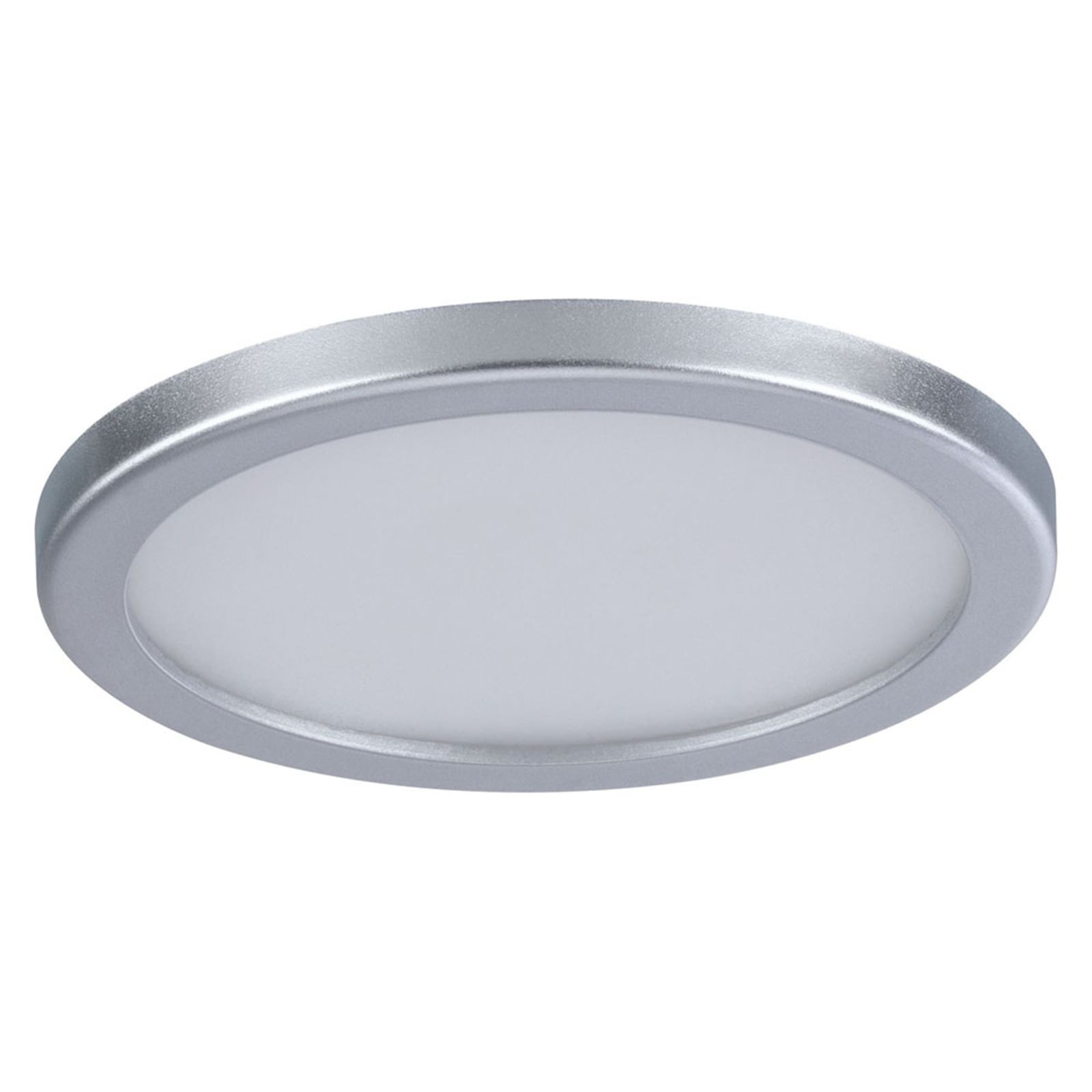 LED innbyggingspanel Areo rund krom bakside