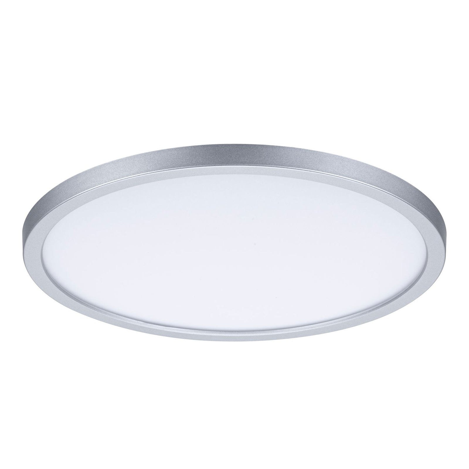 LED innbyggingspanel Areo rund krom Ø23 cm bakside