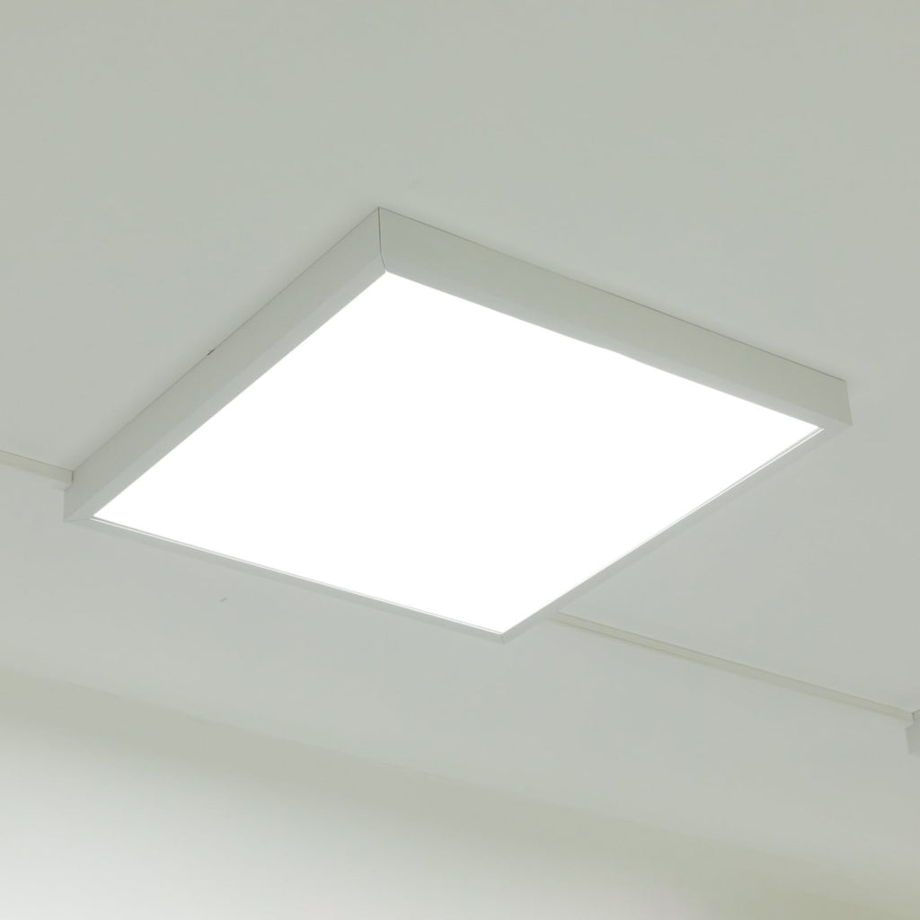 LED innbyggingspanel CCT dimbar hvit 62x62 cm 43W Zigbee front