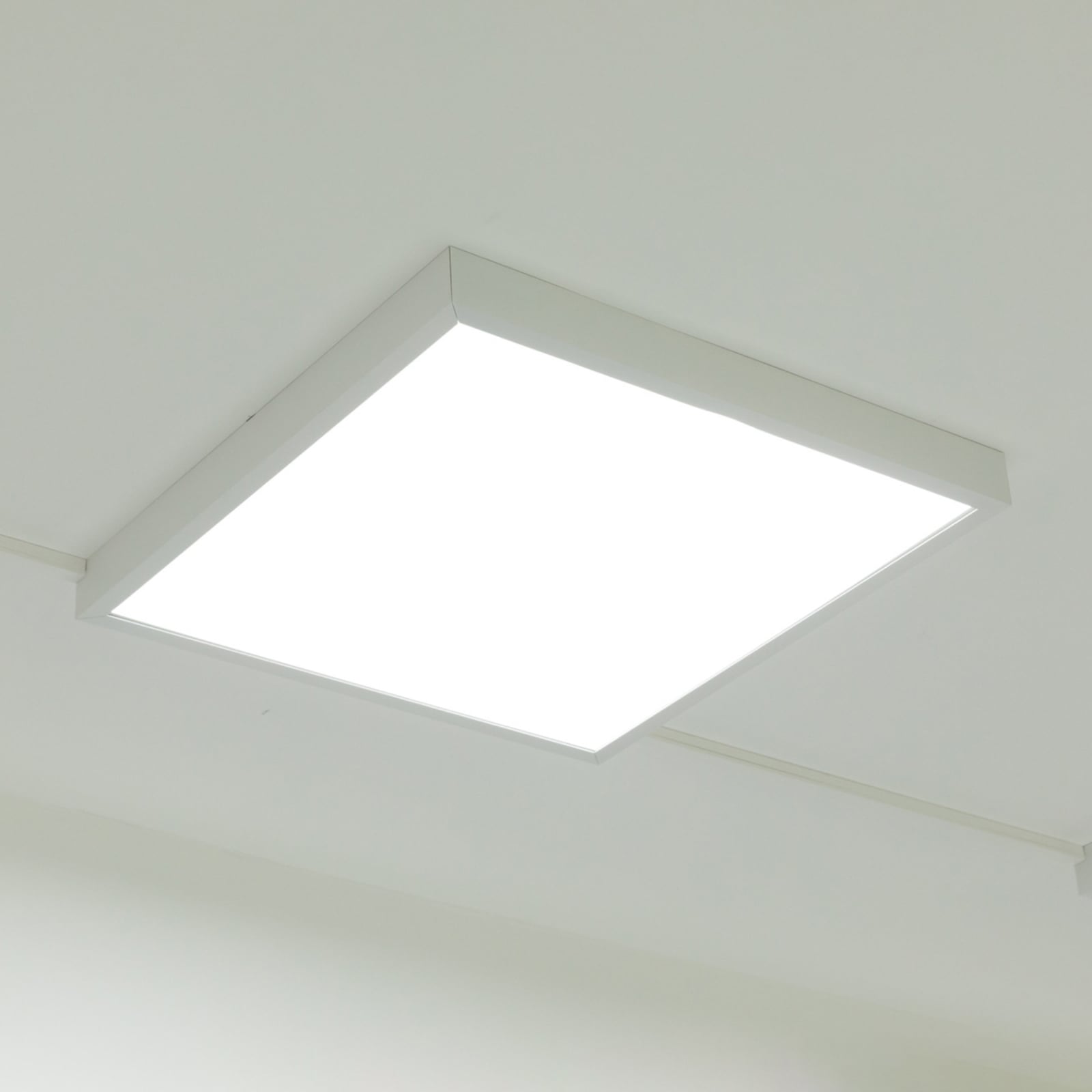 LED innbyggingspanel CCT dimbar hvit 62x62 cm 43W Zigbee front