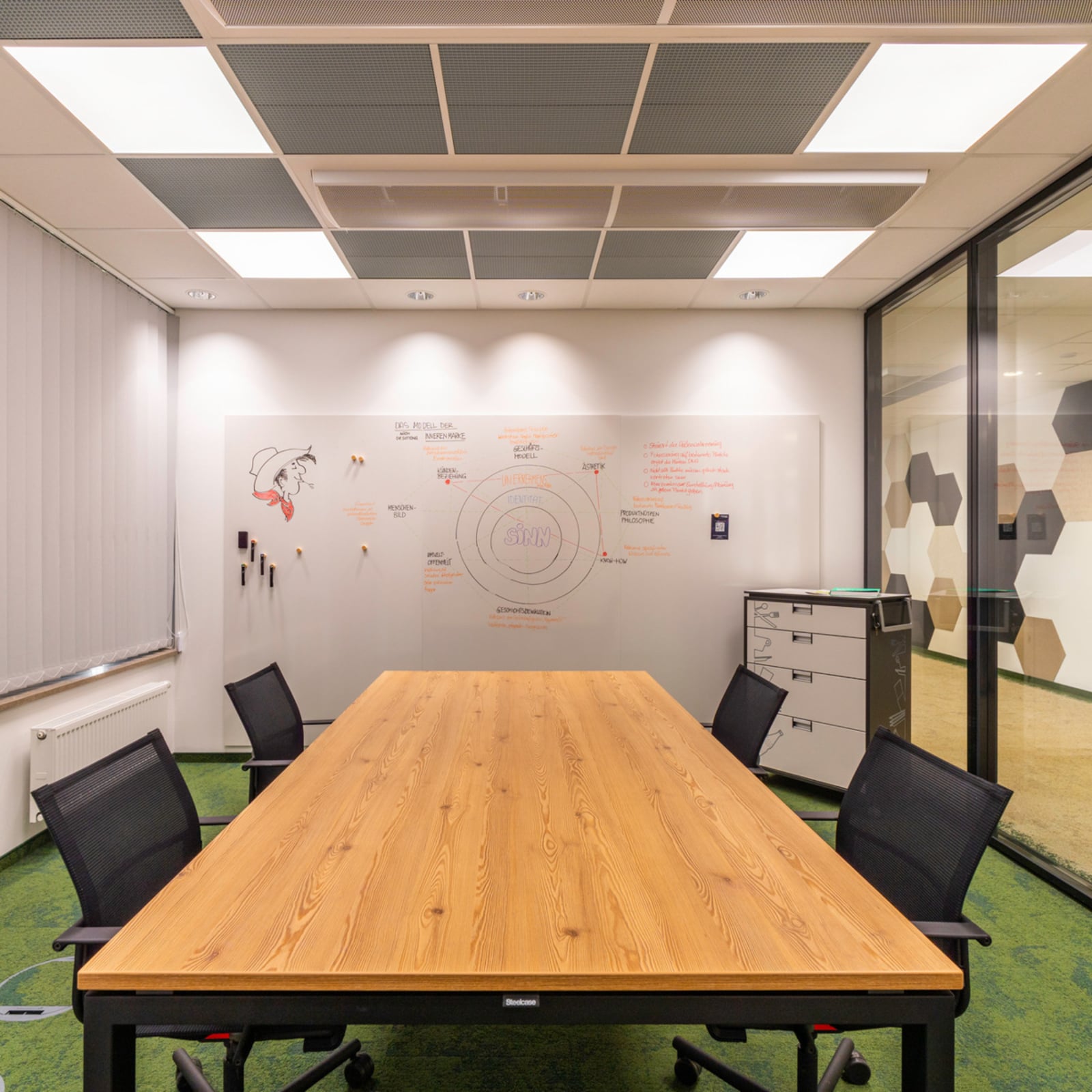 LED innbyggingspanel CCT dimbar hvit 62x62 cm 43W Zigbee nærbilde av kant