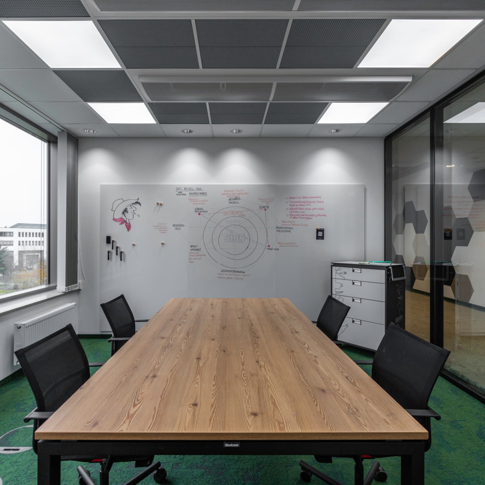 LED innbyggingspanel CCT dimbar hvit 62x62 cm 43W Zigbee smart home integrasjon