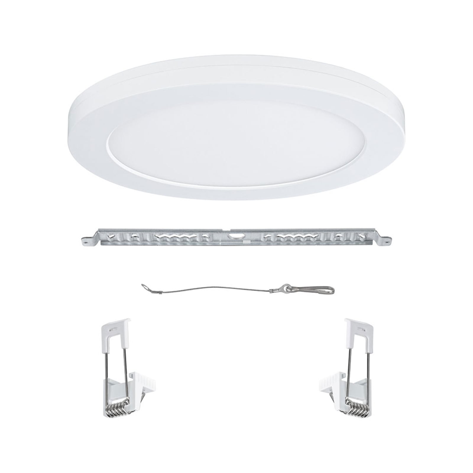 LED innbyggingspanel hvit Ø22,5 cm 16,5W nøytralhvit - Paulmann lys