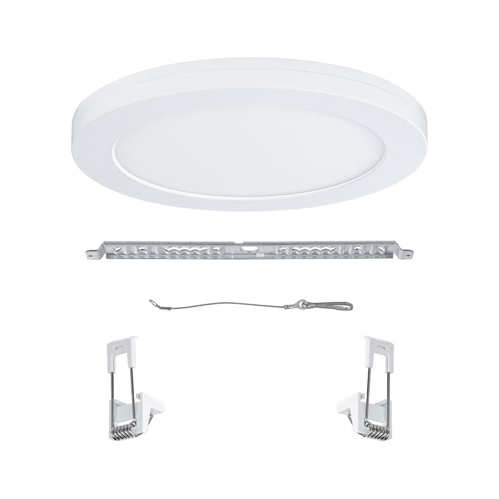 LED innbyggingspanel hvit Ø22,5 cm 16,5W nøytralhvit - Paulmann lys