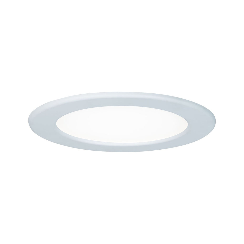 LED innbyggingspanel rundt hvit Ø17 cm 12W IP44 Paulmann forfra