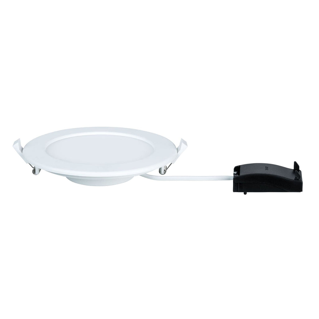 LED innbyggingspanel rundt hvit Ø17 cm 12W IP44 Paulmann detalj