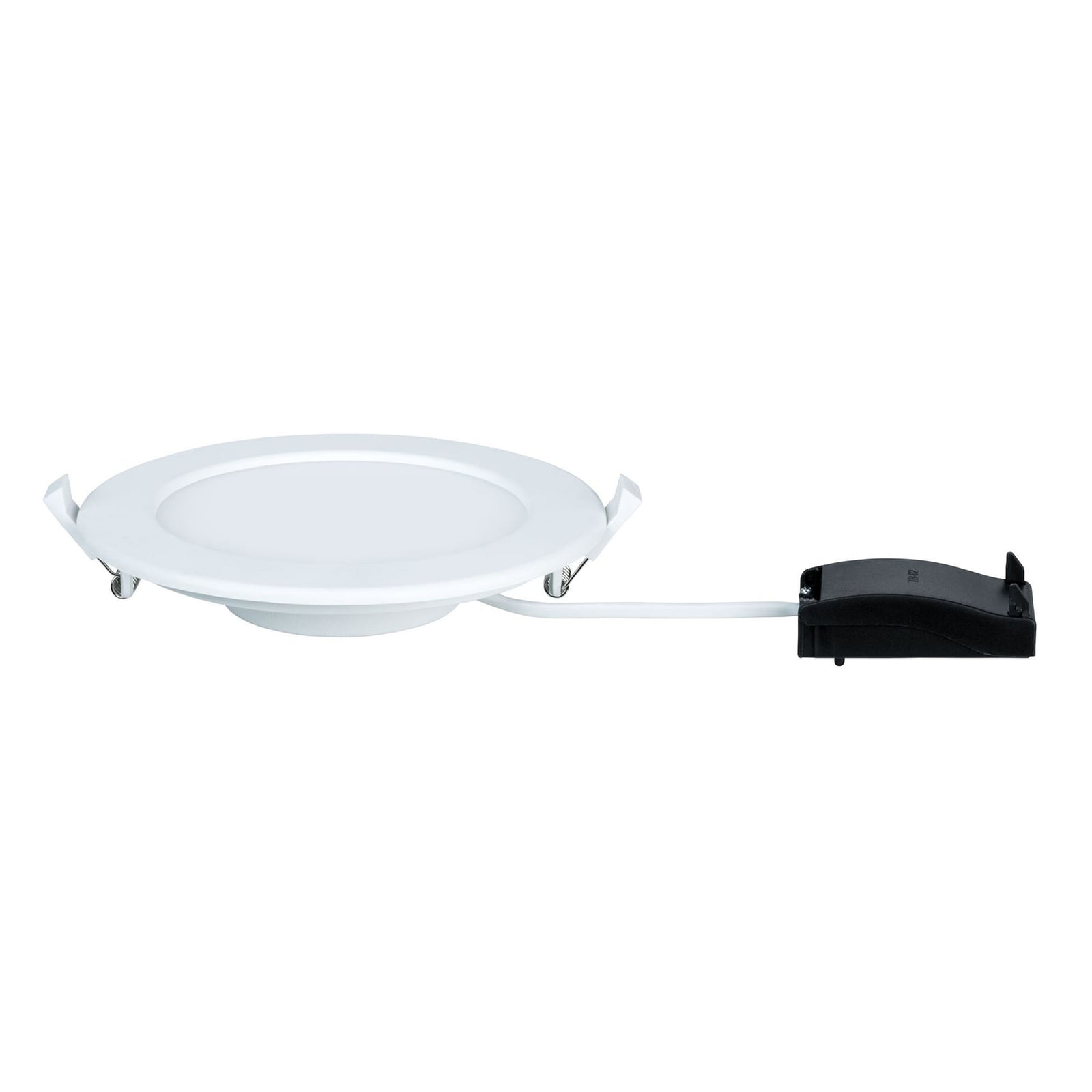 LED innbyggingspanel rundt hvit Ø17 cm 12W IP44 Paulmann detalj