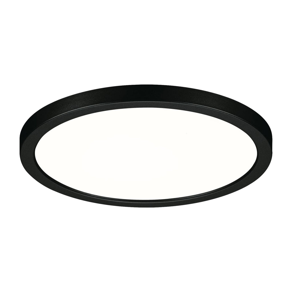 Montert LED innbyggingspanel rundt svart IP44 Ø17,5 cm 13W 4000K - Paulmann i tak