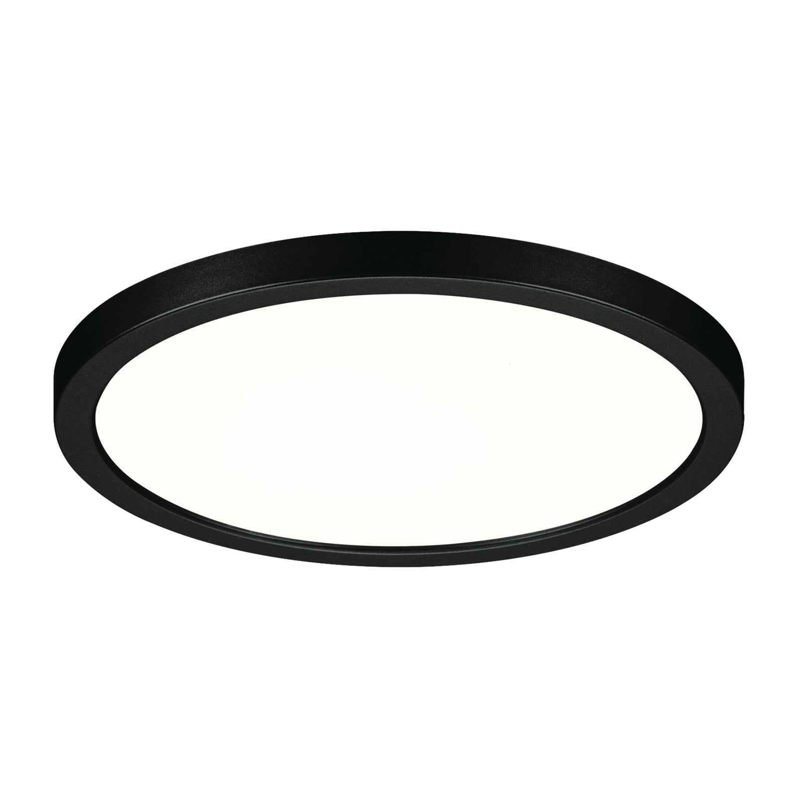 Montert LED innbyggingspanel rundt svart IP44 Ø17,5 cm 13W 4000K - Paulmann i tak