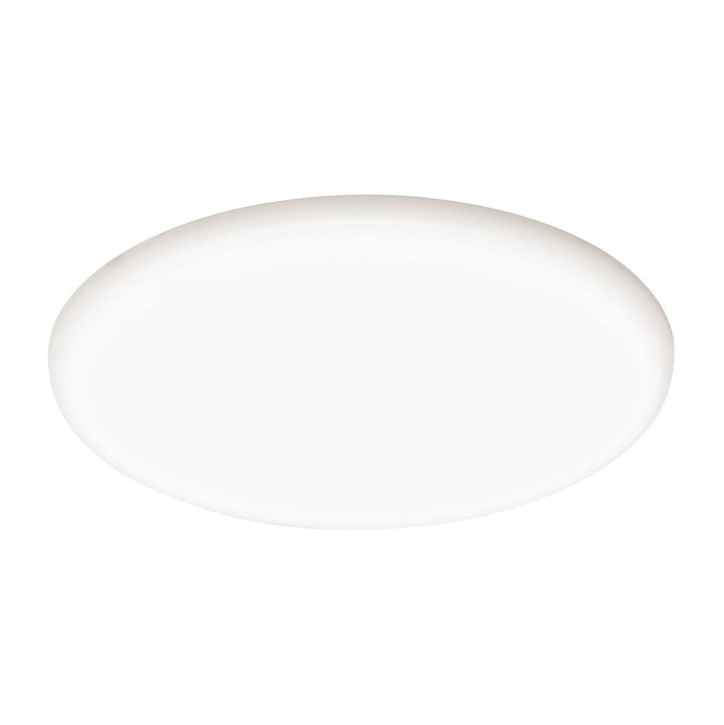 LED innbyggingspanel Veluna 3-stegs dimbar hvit Ø21,5 cm IP44 lysdetalj