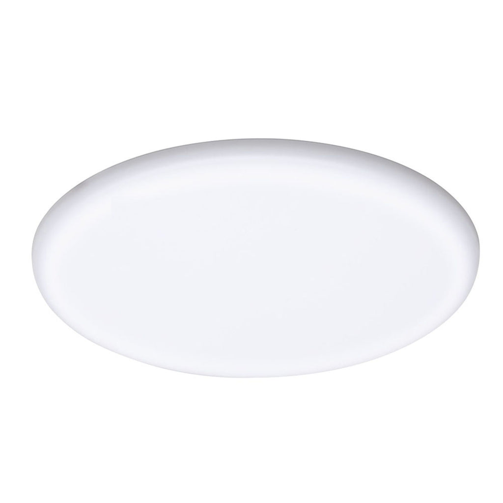 LED innbyggingspanel Veluna 3-stegs dimbar hvit Ø21,5 cm IP44 bakside
