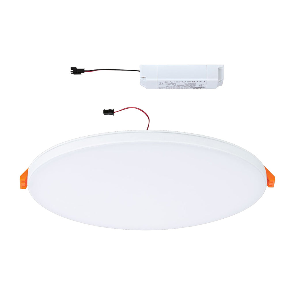LED innbyggingspanel Veluna Edge dimbar hvit lys i rom