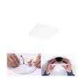 LED innbyggingspanel Veluna Edge kantet dimbar 9x9 cm front
