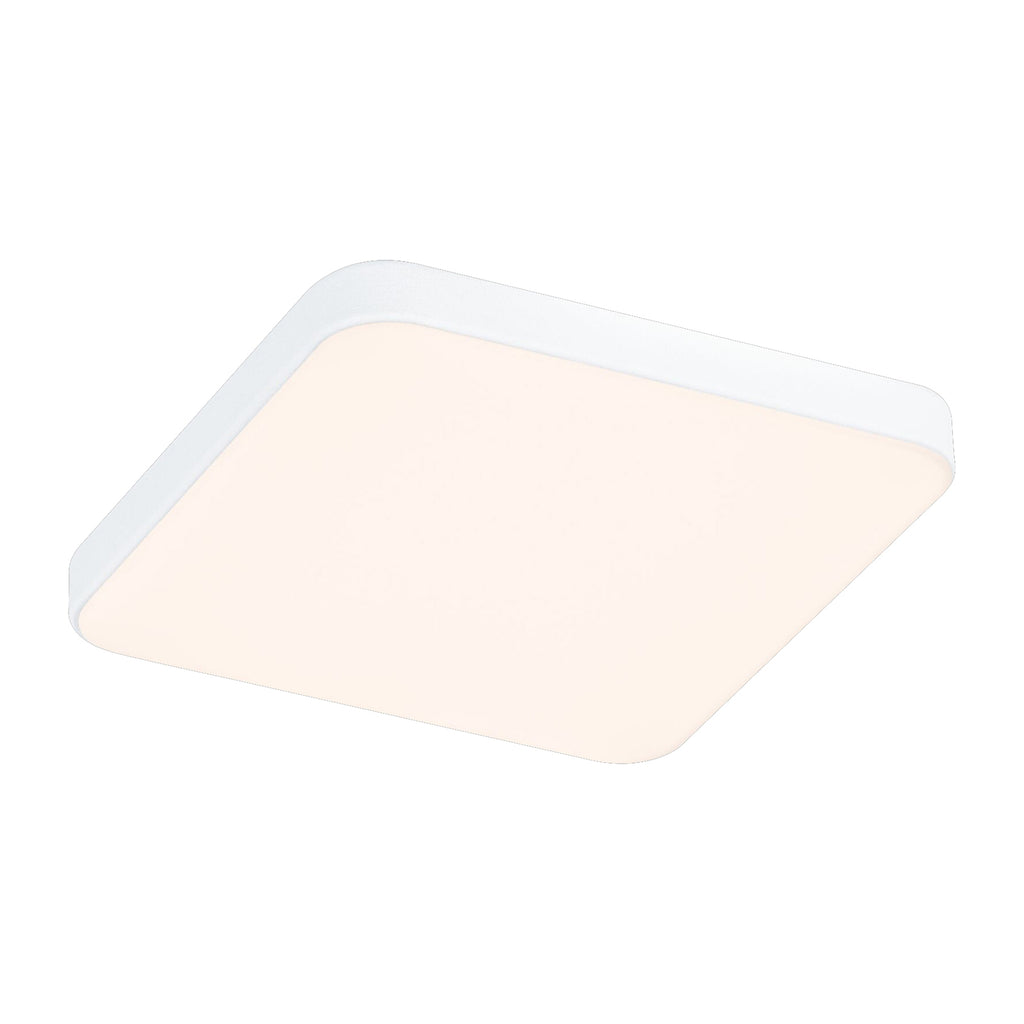 LED innbyggingspanel Veluna Edge kvadratisk dimbar 9x9 cm IP44 detalj av ramme