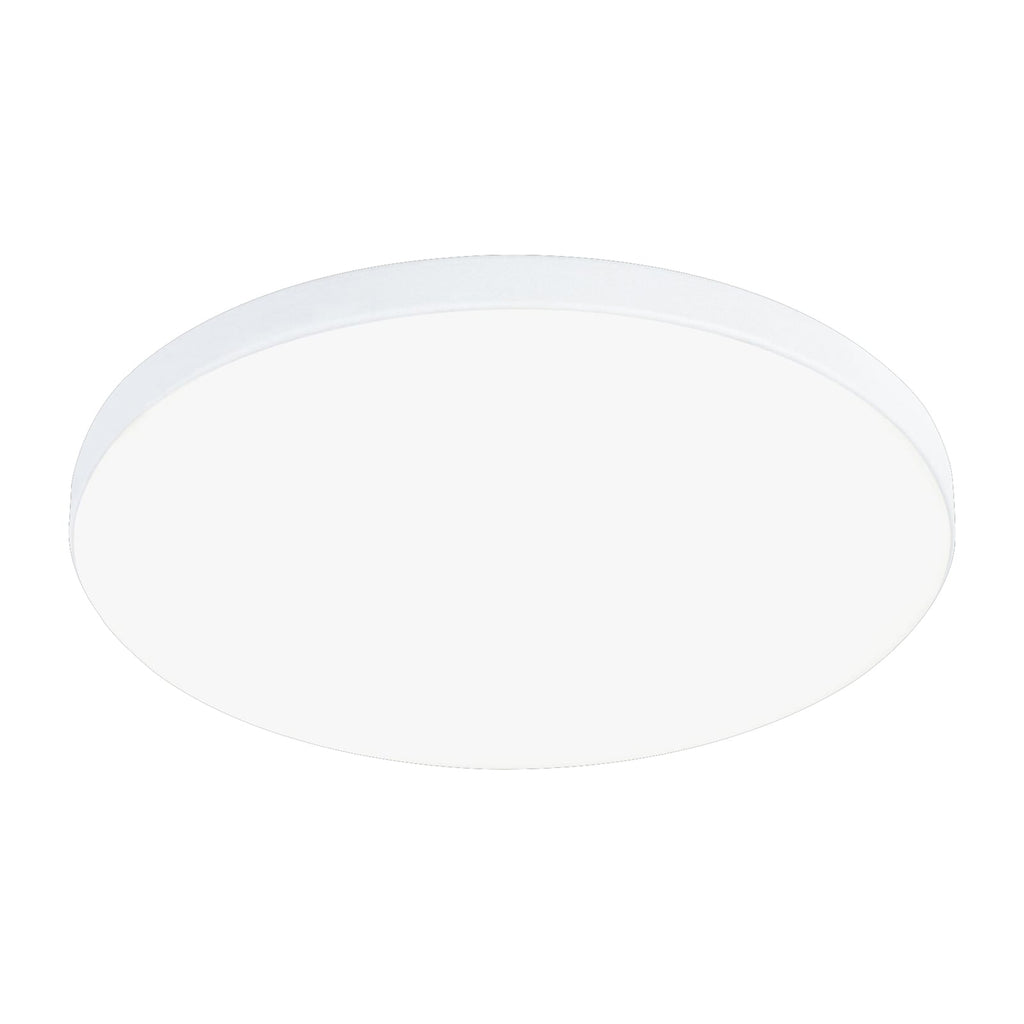 LED innbyggingspanel Veluna Edge rund hvit Ø12 cm IP44 detalj