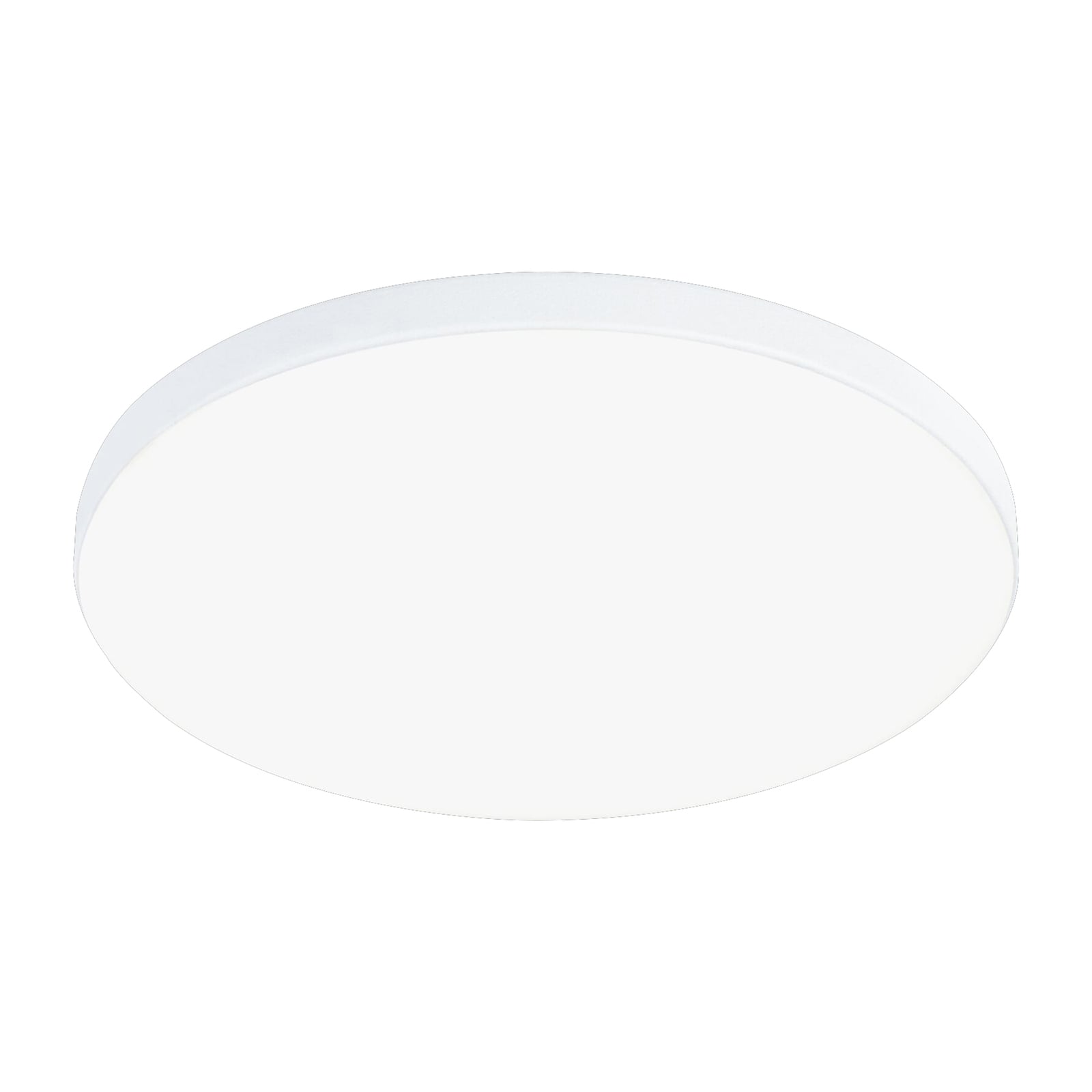 LED innbyggingspanel Veluna Edge rund hvit Ø12 cm IP44 detalj