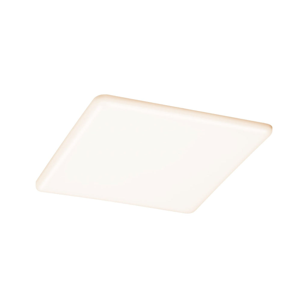 Montert LED innbyggingspanel Veluna kvadratisk CCT ZigBee 21,5 cm IP44 dimbar i tak