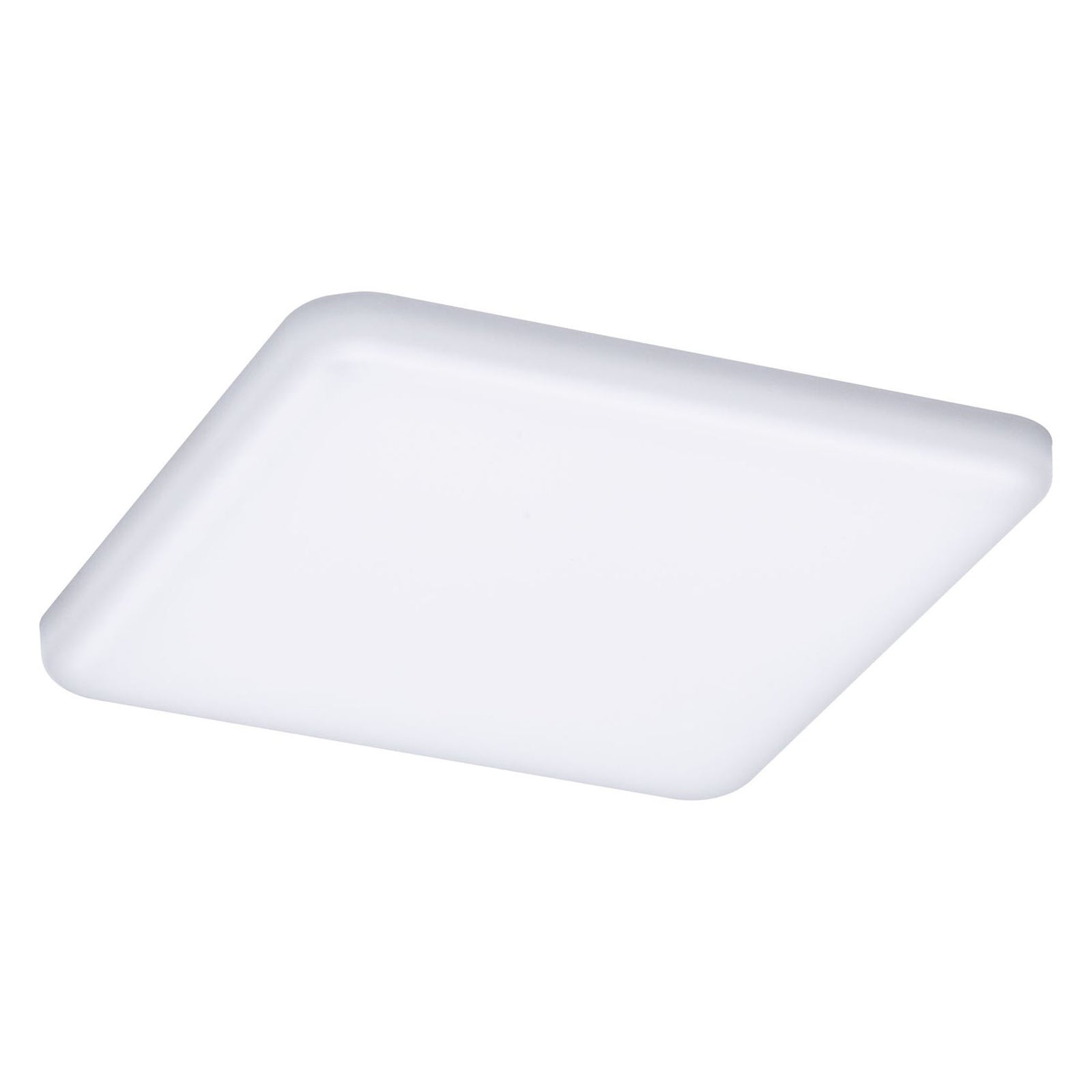 LED innbyggingspanel Veluna kvadratisk hvit 12,5 cm IP44 bakside