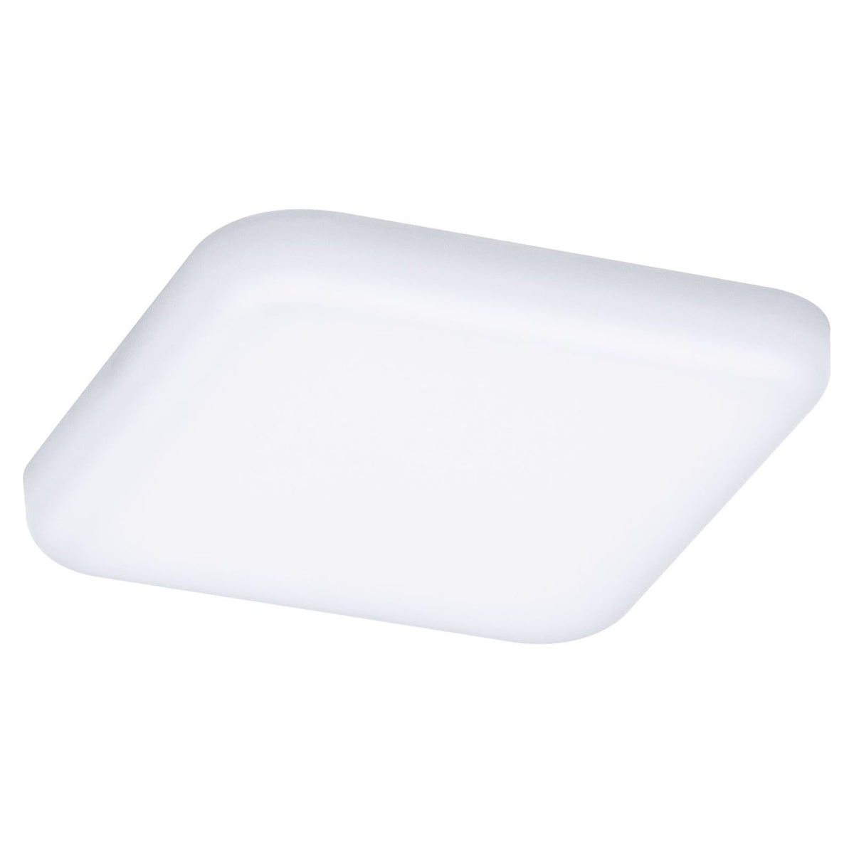 LED innbyggingspanel Veluna kvadratisk hvit IP44 7,5 cm bakside
