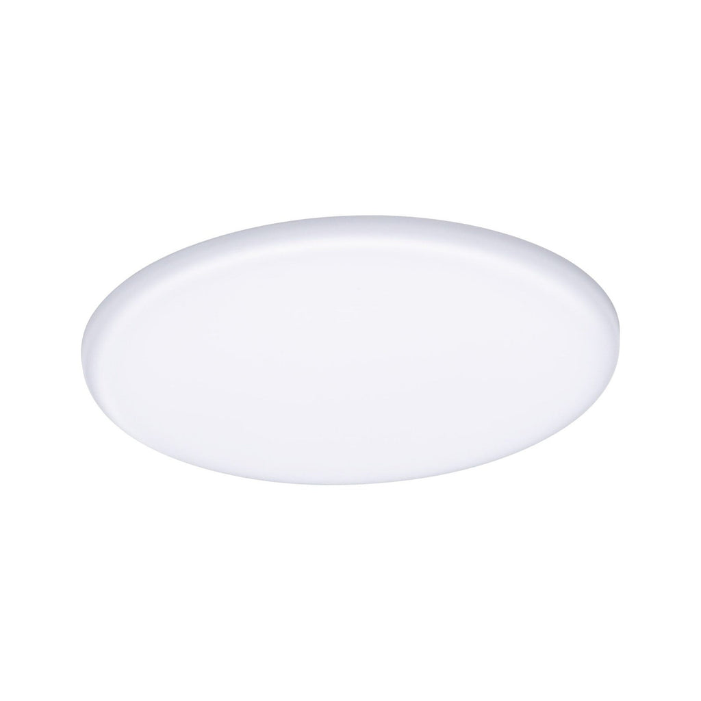 Detalj av LED innbyggingspanel Veluna rund CCT ZigBee Ø18,5 cm