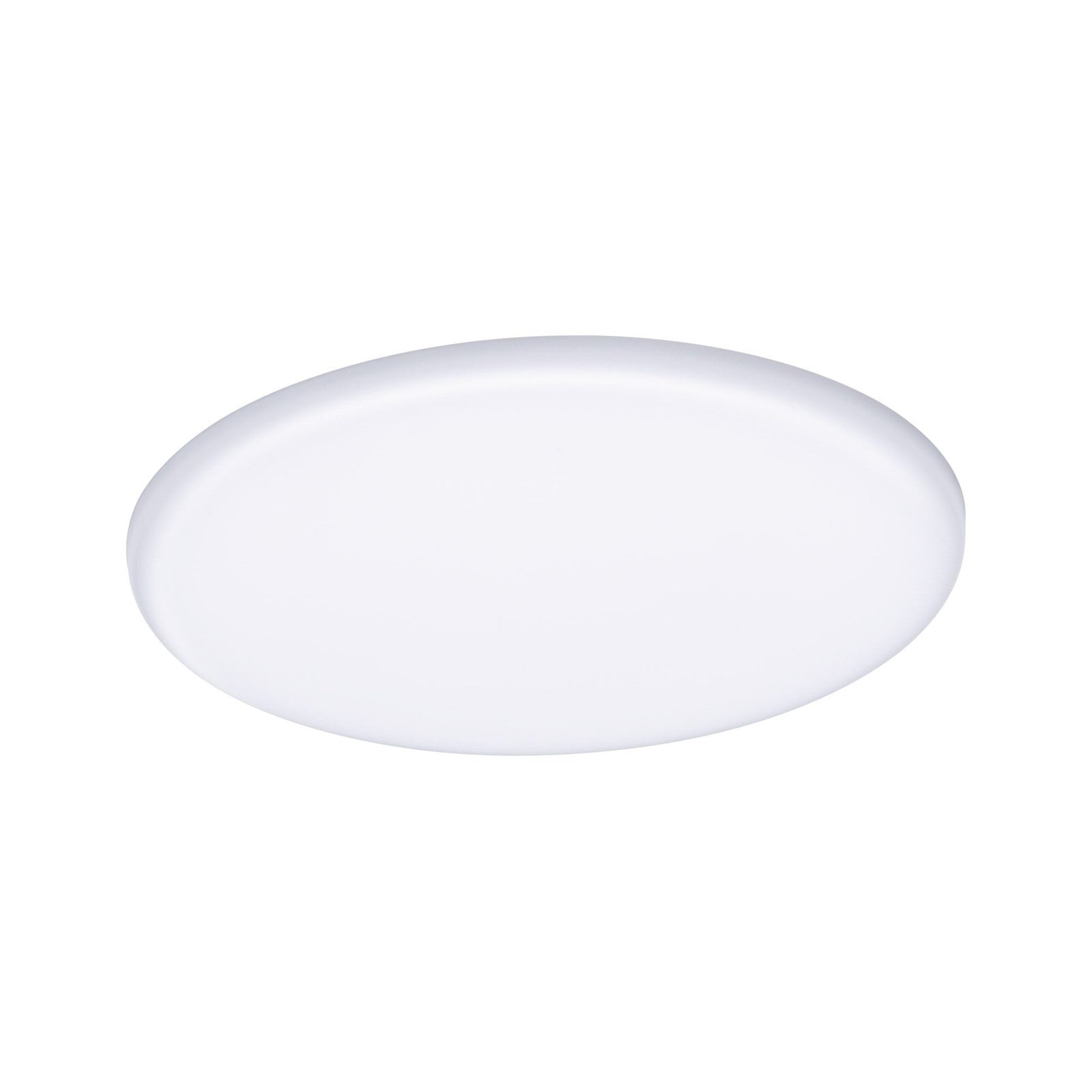 Detalj av LED innbyggingspanel Veluna rund CCT ZigBee Ø18,5 cm