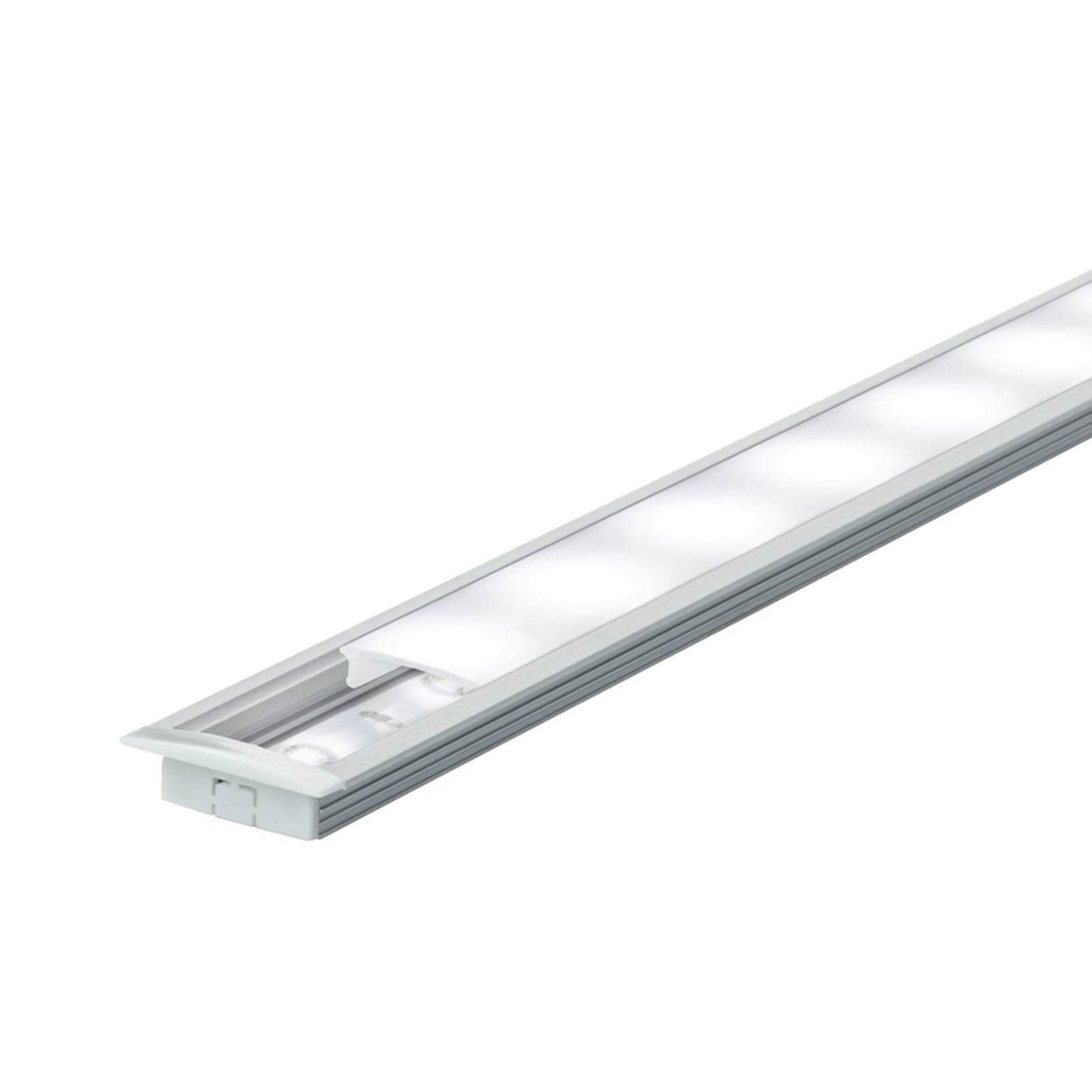 LED innbyggingsprofil gulv aluminium 200 cm - Paulmann nærbilde