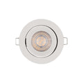 LED innbyggingsspot 3-pack dimbar hvit Ø9 cm 2700K - OSRAM forfra