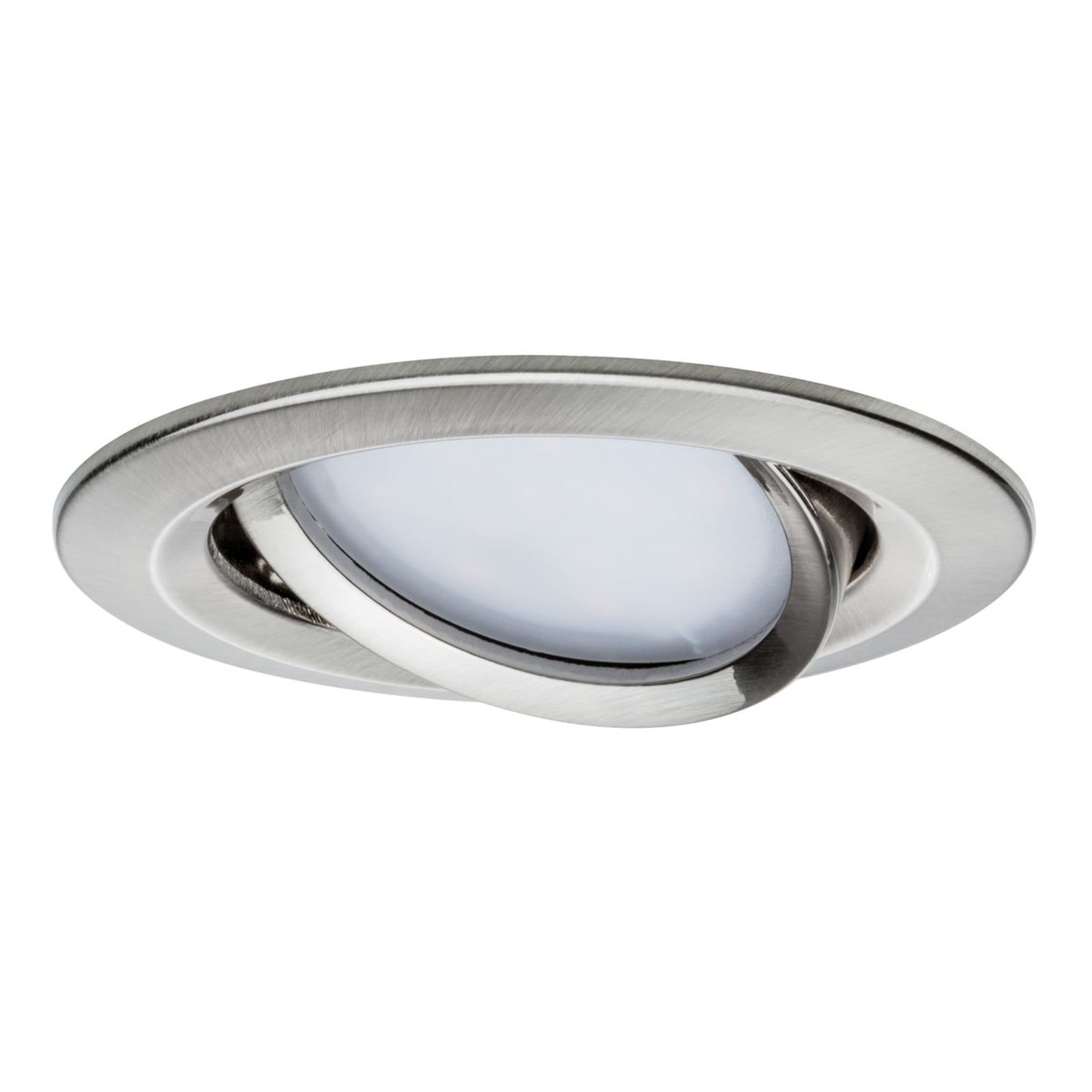 LED innbyggingsspot 3-pack svingbar dimbar Ø8,4 cm jern bakside