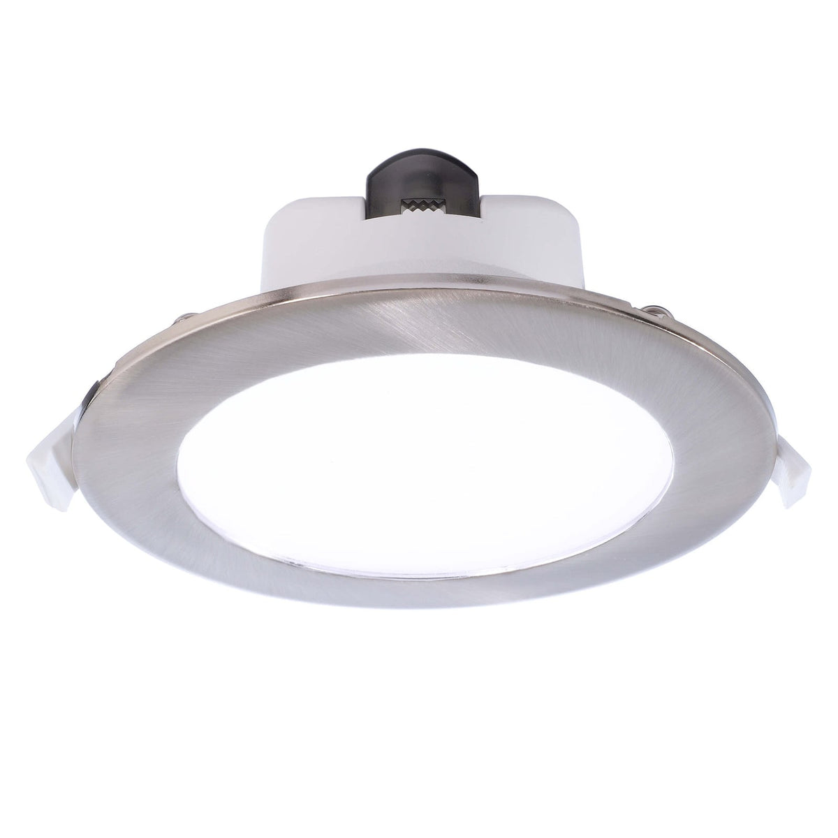 LED innbyggingsspot Acrux Ø15 cm dimbar CCT matt sølv bakside