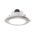LED innbyggingsspot Acrux matt sølv Ø11 cm 9W CCT dimbar forfra