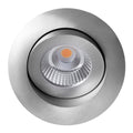 LED innbyggingsspot Allround 360° svingbar aluminium 10W IP44 dimbar forfra