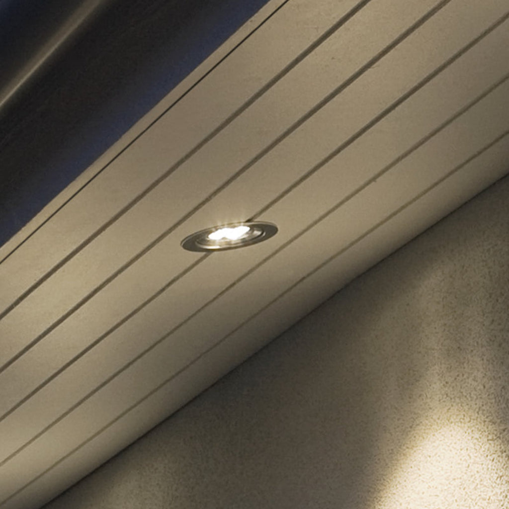 Detaljbilde av LED innbyggingsspot aluminium Ø12,5 cm 4W IP44