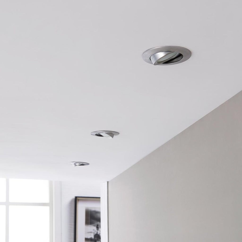 LED innbyggingsspot Andrej rund alu 3-pack svingbar bakside