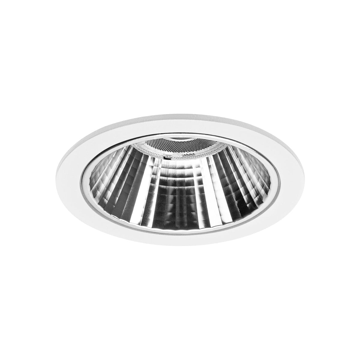 LED innbyggingsspot Apollo Mini DALI dimbar hvit Ø11,5 cm forfra