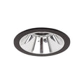 LED innbyggingsspot Apollo Mini rund svart Ø11,5 cm forfra