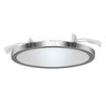 LED innbyggingsspot Aqua Pur sølv Ø14,7 cm i bruk