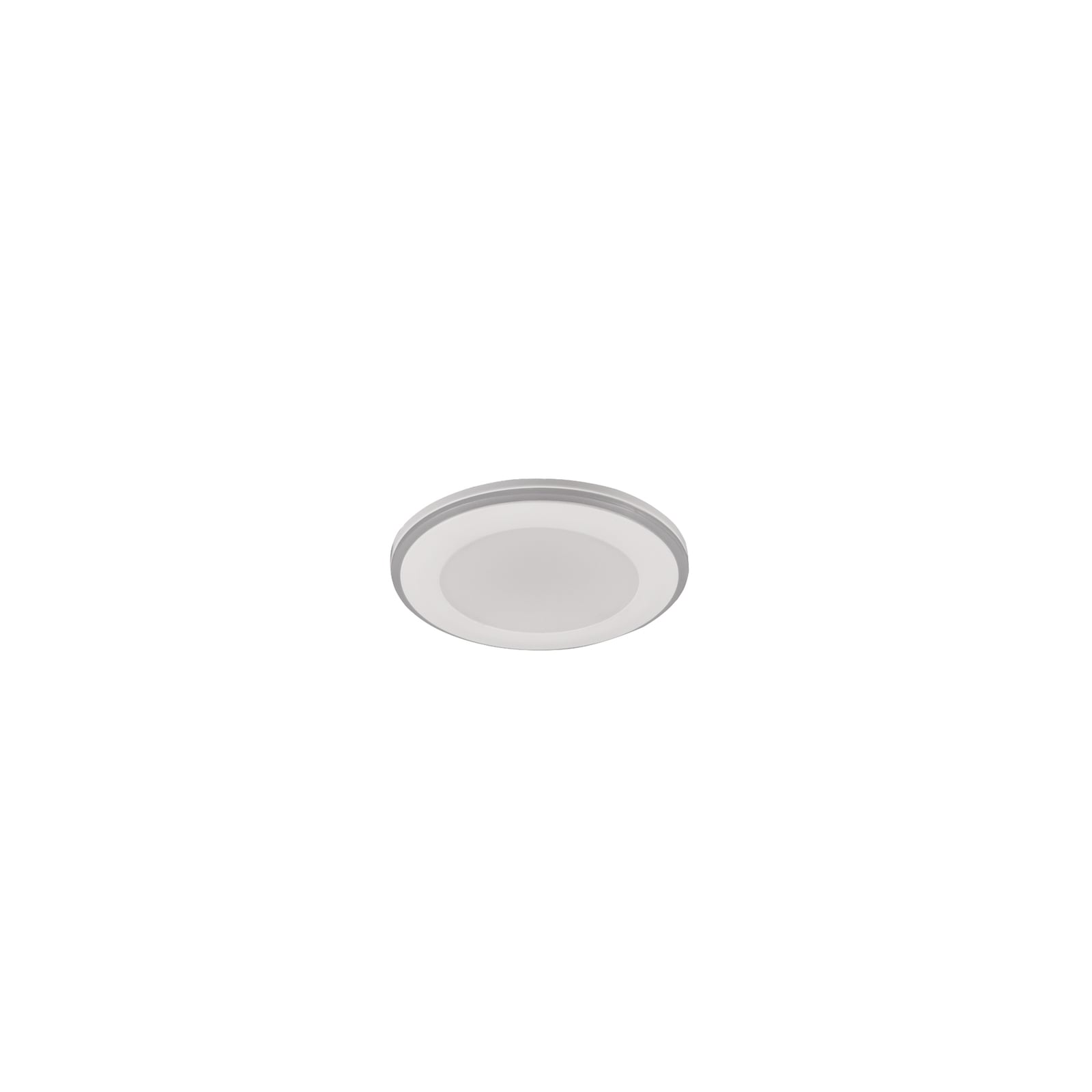 LED innbyggingsspot Argus RGBW dimbar med fjernkontroll detalj av lysring