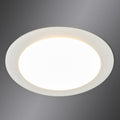 LED innbyggingsspot Arian hvit forfra